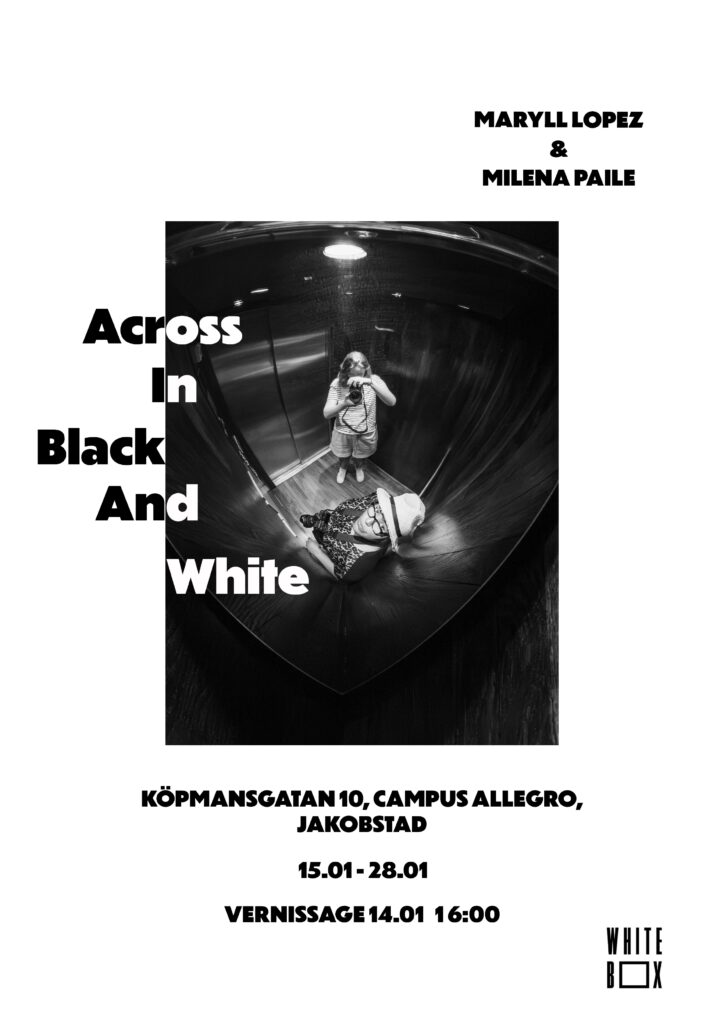 Across in black and white